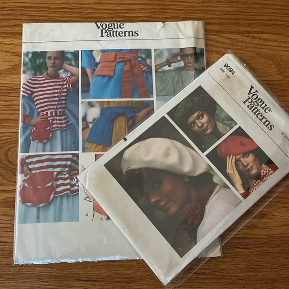 VTG Vogue Accessory Patterns UNCUT FF - Picture 12 of 12